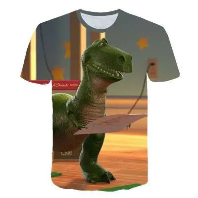 Карнавальный костюм в стиле аниме игрушка-фотоаппарат История 4 3D печатных детская футболка модные короткий рукав забавные детские футболки, одежда с изображением персонажей из мультфильмов для мальчиков/девочек Футболка - Цвет: 7