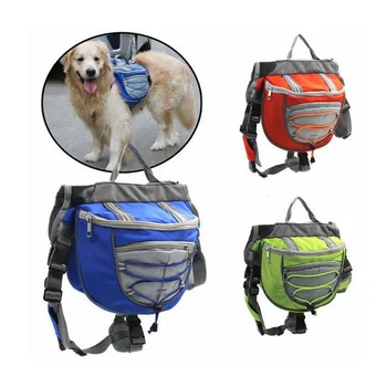 

Pet Backpack High quality Pet Accessories Waterproof Adjustable Polyester Pet Travel Backpack Dog Saddle Bag For Large Dog