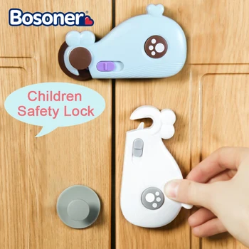 

Baby and kids Cabinet Lock Child Safety Baby Protection From Children Safe Locks for Refrigerators Security Drawer Latches
