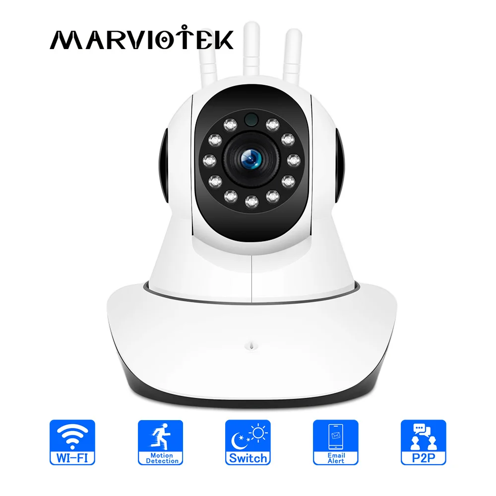 Автоматическое отслеживание IP Камера Wi Fi Ночное видение CCTV 1080P охранных системах