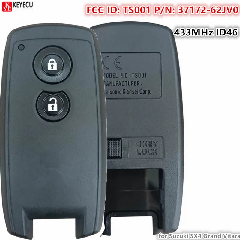 Télécommande Mains Libres Suzuki Swift, SX4, Vitara 3717262JV0, TS001