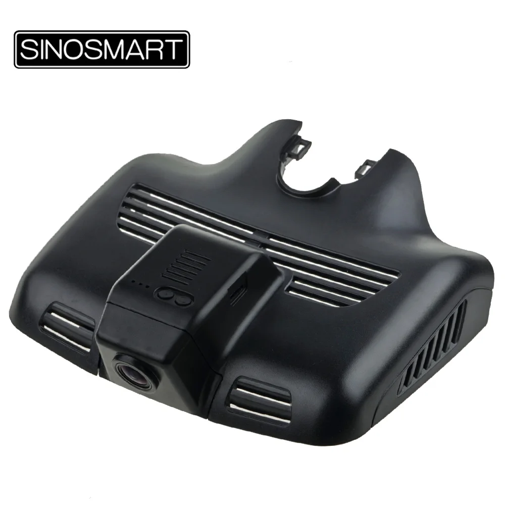 SINOSMART 96672 Wifi DVR камера для Mercedes Benz C Класс W205 C300/GLC 2015 управление от мобильный