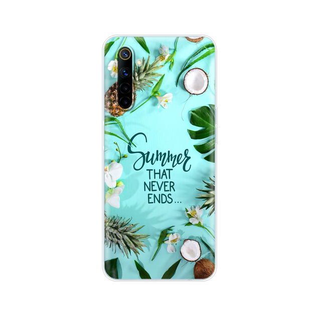 Realme 6 Case Realme 6 Pro Cases Realme 6s bag Silicon Soft TPU Back Phone Cover For OPPO Realme6 6Pro Realme6Pro Case Shell