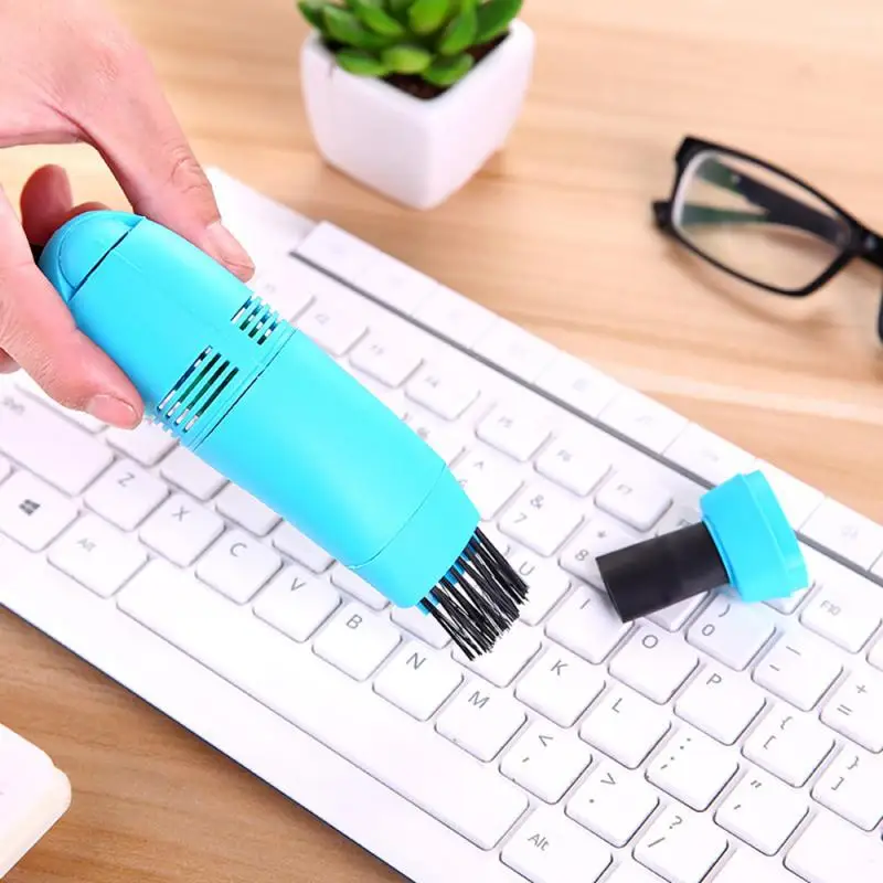 Новинка 2020 года мини USB Компьютерный пылесос для чистки клавиатуры ПК щетка набор