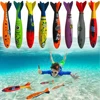 Summer Diving Toys Torpedos Bandits Stringed Octopus Diving Fish Ring Swimming Pool Water Games Training Gift Set Toys For kids 4