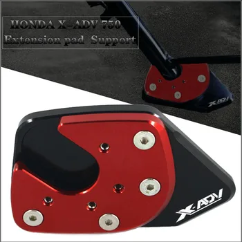 

For HONDA X-ADV XADV 750 XADV750 2017 2018 Motorcycle Accessories CNC aluminum Kickstand Sidestand Stand Extension Enlarger Pad