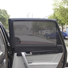 Магнитная Автомобильная Солнцезащитная УФ-защита автомобильная шторка Автомобильная Солнцезащитная шторка боковая сетка на окно солнцезащитный козырек летняя Защитная оконная пленка