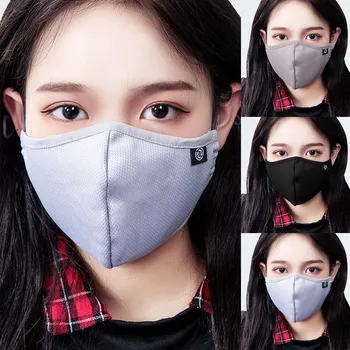 

Cotton Pm2.5 None Haze Health Care Breath Nonedust Mouth Health Care Activated Carbon Filter Respirator Mouth-muffle Black