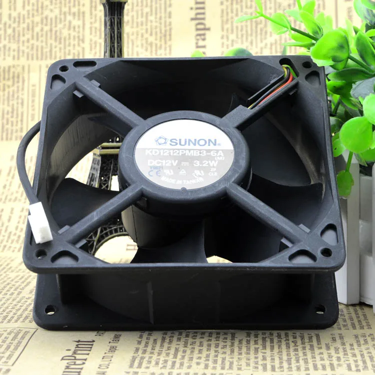 KD1212PMB-6A 12V 6,8 W 12038 12 см защиты электродвигателя Вентилятор охлаждения