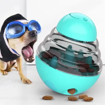 

Hot New Pets Cat Dog Tumbler Leakage Food Ball Animal Playing Training Exercise Toy Anti-depression Funny Toy