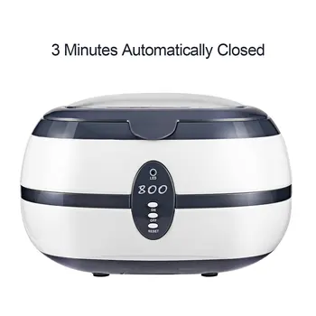 

Stainless Steel 600ML Capacity 40 KHz Digital Ultrasonic Cleaner for Professional Jewelry Watch Glasses Home Use DK-08A