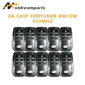 

4 Buttons Genuine Car Key for Fortuner 433 mhz 8A Chip