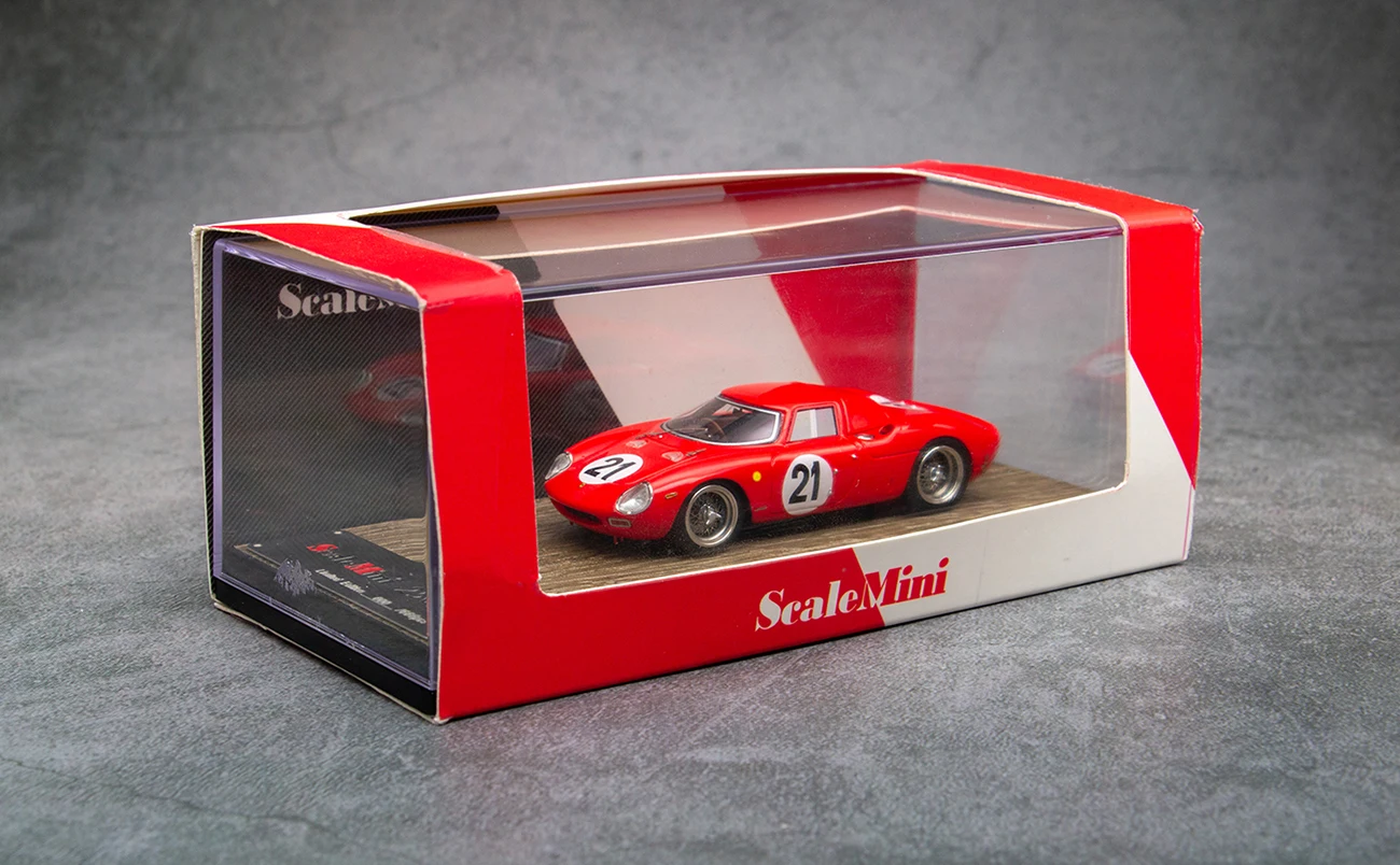 ScaleMini 1/64 250 лм красный #21 коллекция моделей из смолы высокого класса miniarture 64