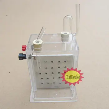 

Vertical Diaphragm Electrolyzer J2605 Electrolysis Saturated Salt Water Chemical Apparatus Hydrogen Product Teaching Apparatus