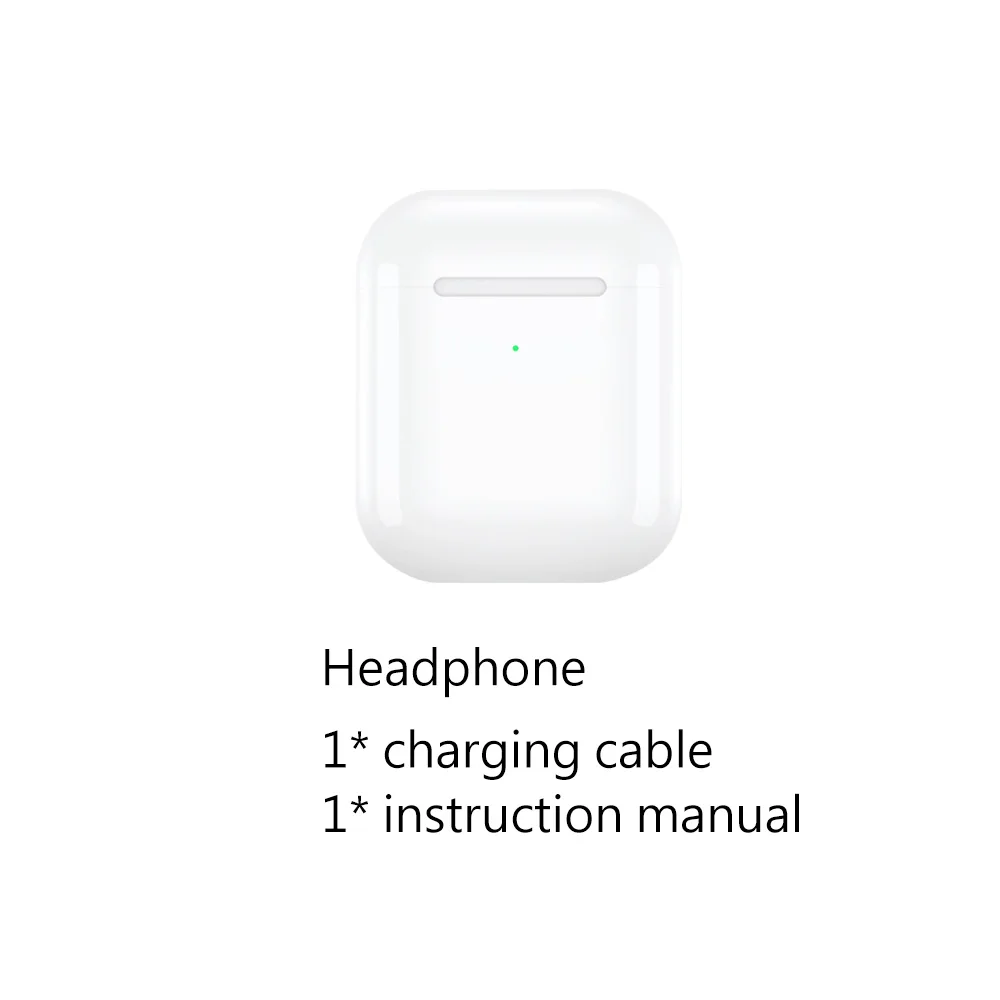 i200 A white I200 TWS, беспроводные наушники, bluetooth, умный сенсор, гарнитура, Беспроводная зарядка, всплывающие наушники, сенсорное управление, PK i9s i12 - Цвет: i200 A white