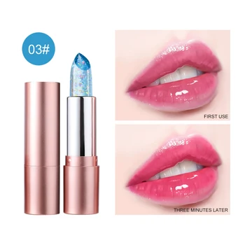 

Blue Special Lipstick Magic Temperature Color Changing Lip Balm Makeup Tools Moisturizing Long Lasting Beauty Lipstick TSLM2