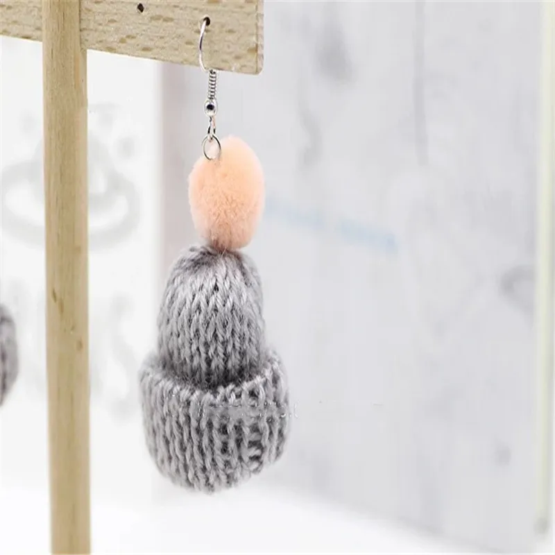 10 шт. мини ручная работа Маленькая вязаная шляпа для DIY куклы чехол для телефона украшение головной убор одежда игрушка ребенок ручной Скрапбукинг искусство