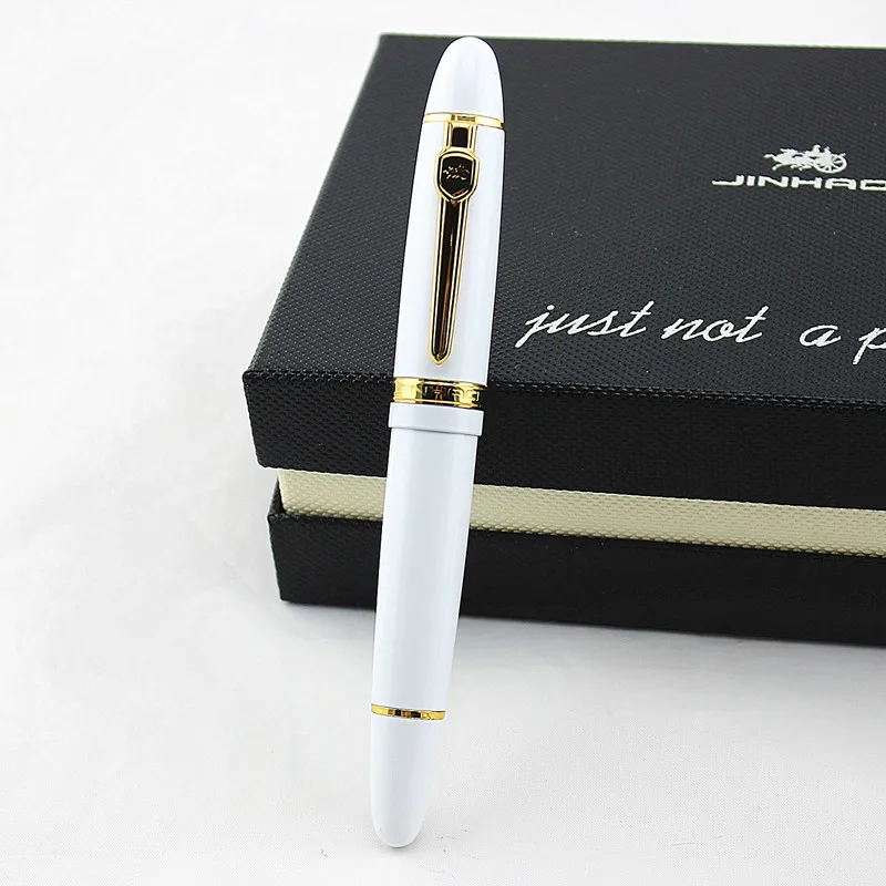 JINHAO 159 белая ручка для деловых чернил 0 5 мм широкая перьевая толстая подарков