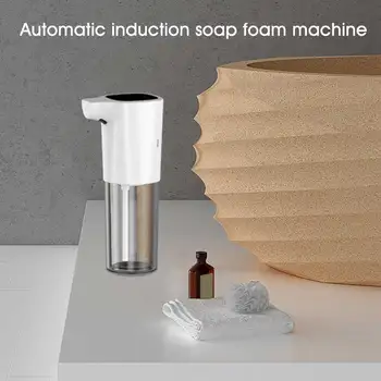 

Touch Free Waterproof Hotel Office Bathroom Automatic Soap Dispenser ABS Countertop Infrared Induction Kitchen Battery Operated