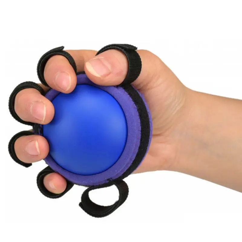 

Five-finger Fixed Grip Ball Finger Exerciser Indoor Outdoor Fitness Finger Strength Wrist Grip Ring Outdoor Fitness Accessories