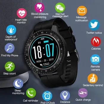 

XANES F17 Touch Screen Waterproof Smart Watch Heart Rate Blood Oxygen Monitor Multiple Exercise Sports Fitness Outdoor Bracelet