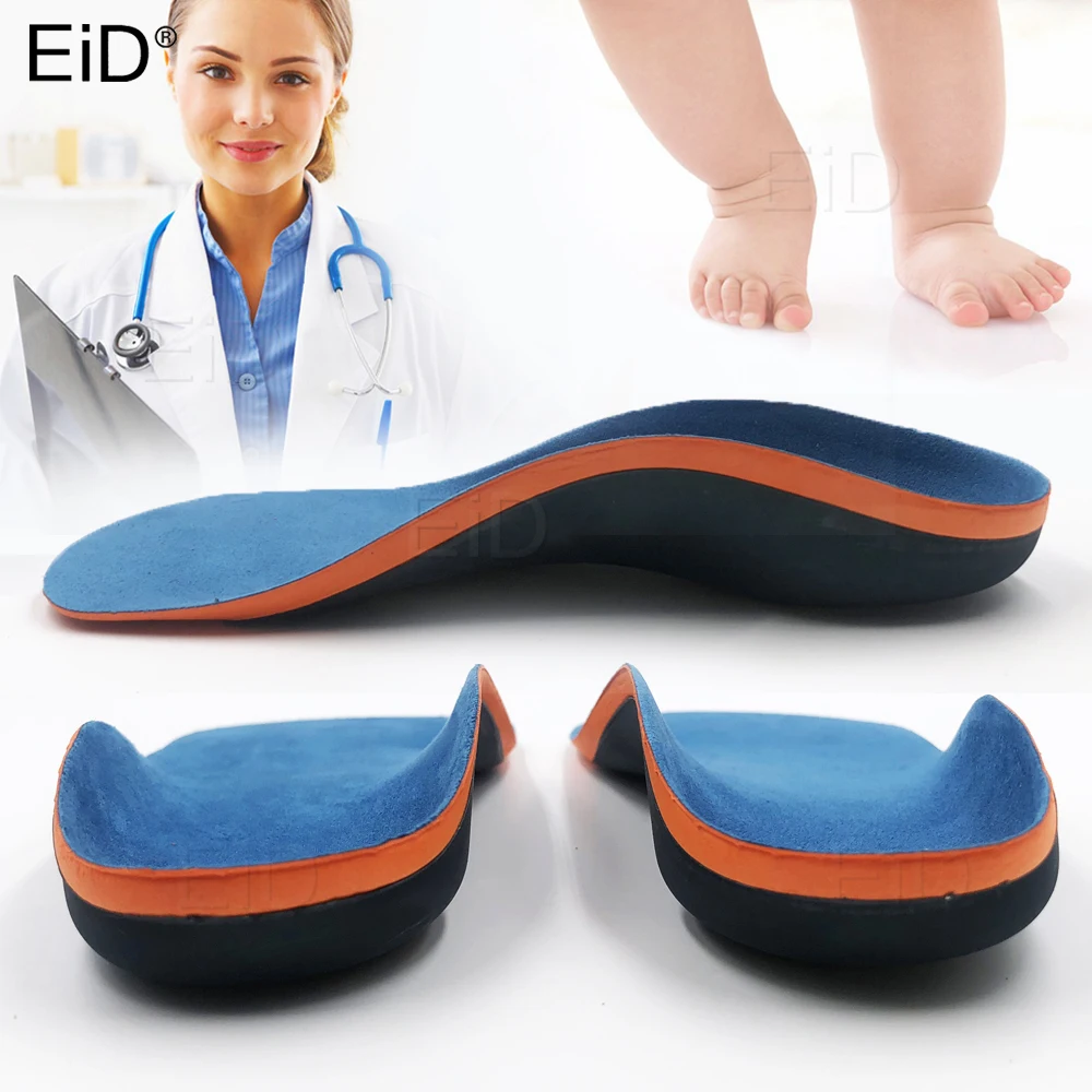 

EID Orthotic Insoles for Kids Flat Feet Arch Support Children Insole Child Orthopedic Correction Shoes Pads Foot Health Care