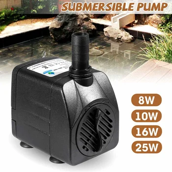 

Submersible Water Pump Oxygen Pump 8W/10W/16W/25W Electric Water Pump Aquarium Fish Tank Pond Fountain Garden Decoration 220V