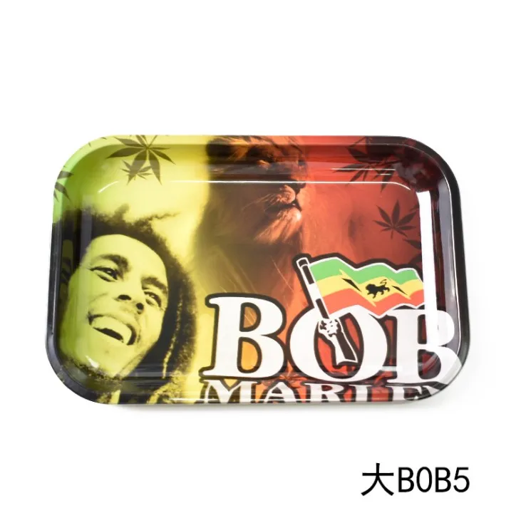 28 см* 18 см Rolling Tray Rolling Papers аксессуары для сигарет и курения инструмент для хранения табака пластины диски для травы Grinder C148 - Цвет: E