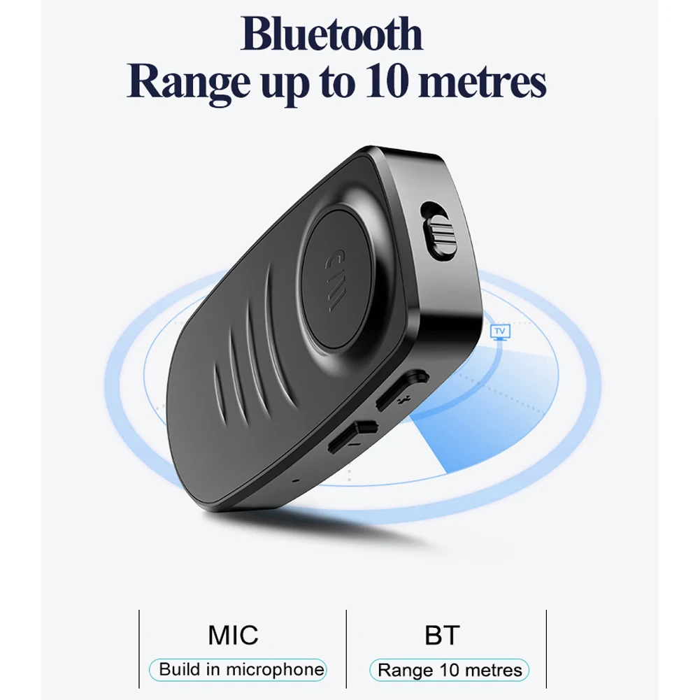 3,5 мм разъем беспроводной Bluetooth V5.0 приемник аудио адаптер автомобиля AUX Наушники Динамик