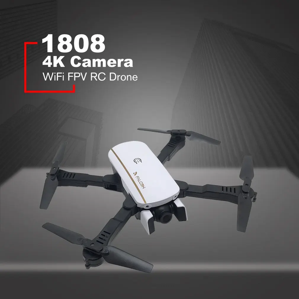 M1808 WiFi FPV RC Дрон 4K камера оптического позиционирования потока HD Двойная камера воздушная видео RC самолет детские игрушки