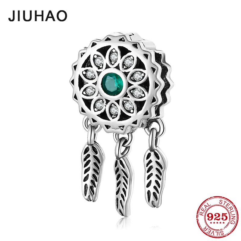 

Authentic 925 Sterling Silver Good luck arrives Dreamcatcher metal Beads Clip Fit Original Reflexion Charm Bracelet Jewelry