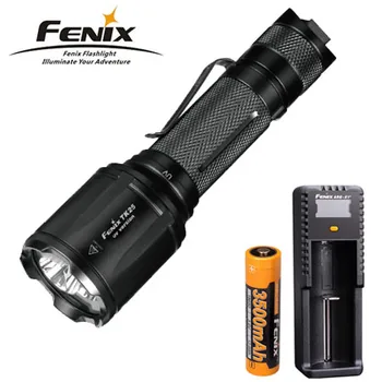 

Fenix TK25 UV Dual Lights Tactical Flashlight with White 1000 Lumens & UV 3000mW Lights+ fenix 3500mah battery +fenix D1 charger