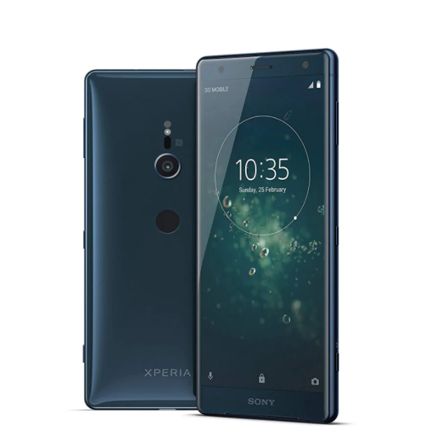 Оригинальный Sony Xperia XZ2 H8216 мобильный телефон 4 аппарат не привязан к оператору