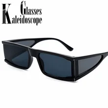 Квадратные Солнцезащитные очки для женщин и мужчин, модные брендовые дизайнерские очки с узкой оправой, зеркальные солнцезащитные очки 90 s, ретро очки, черные очки, Оттенки UV400