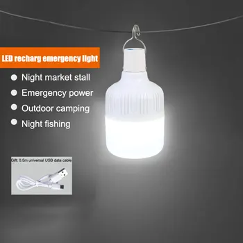 

Mobile Portable Rechargeable Lighting LED Outdoor Household Power Outage Emergency Light Tent Camping Light Super Bright Globe