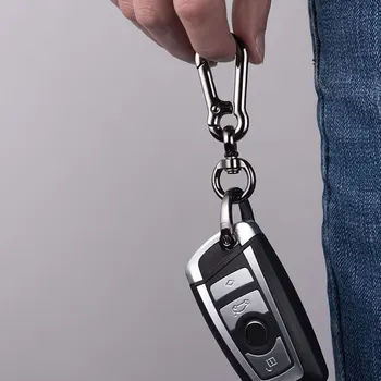 

Keyring Keychain Car Carabiner Horseshoe Buckle Alloy Gourd Buckle Key Rings Key Chain Auto Accessories for Mercedes Keychain