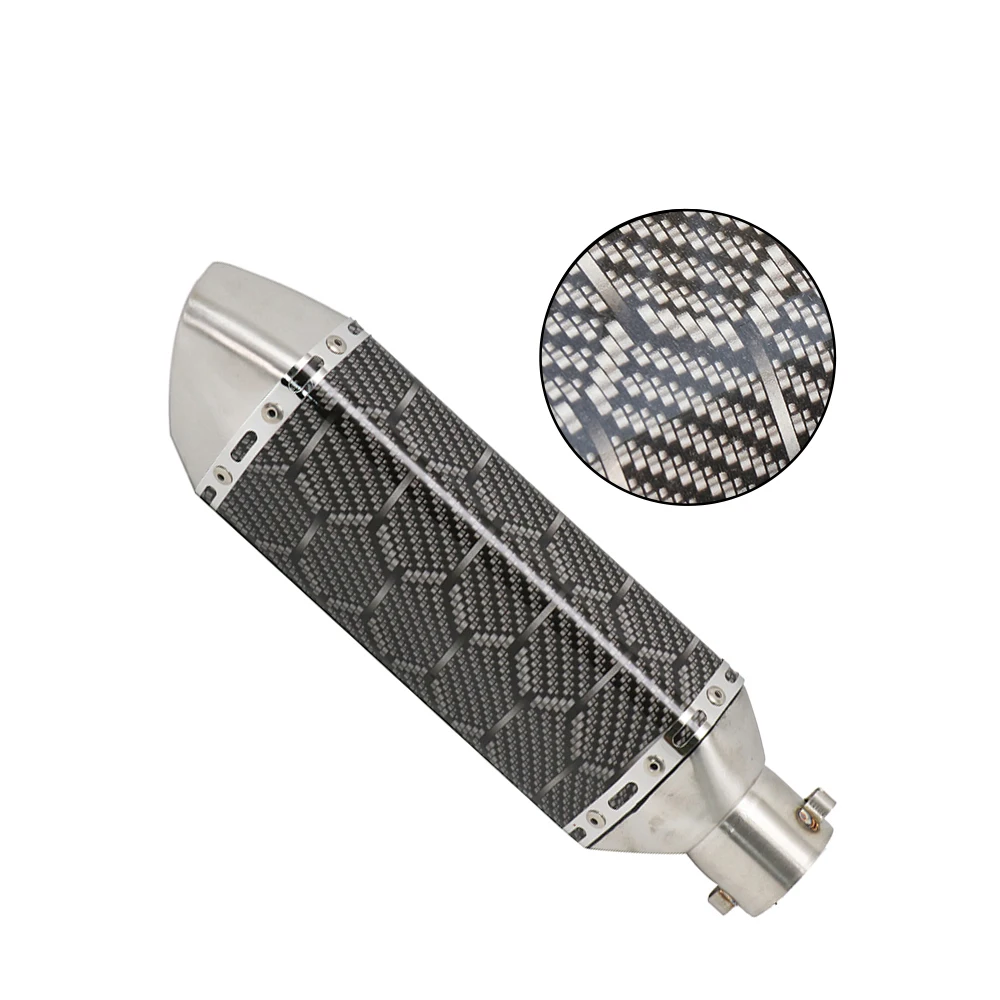 P 32 ZSDTRP 36-51 мм Универсальный мотоцикл Akrapovic глушитель Escape slip on Pipe Fit мотоцикл Скутер ATV Dirt Bike Мопед - Цвет: P 32
