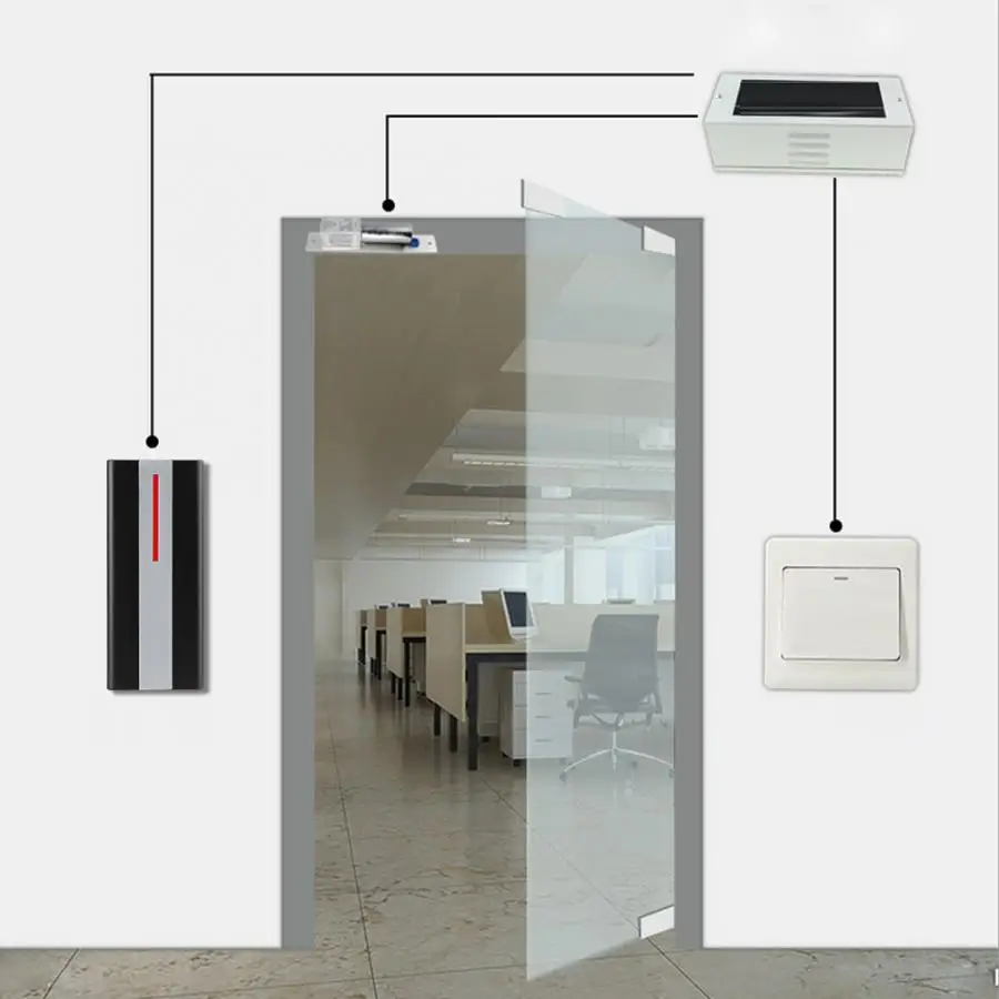 RFID считыватель карт черный Водонепроницаемый 125 кГц H1-REM RFID Wiegand 26/34 считыватель карт система контроля доступа rfid Считыватель
