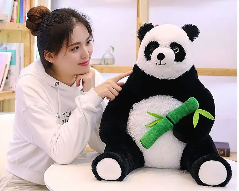 

new toy large 50cm panda plush toy soft doll throw pillow Christmas gift b1759