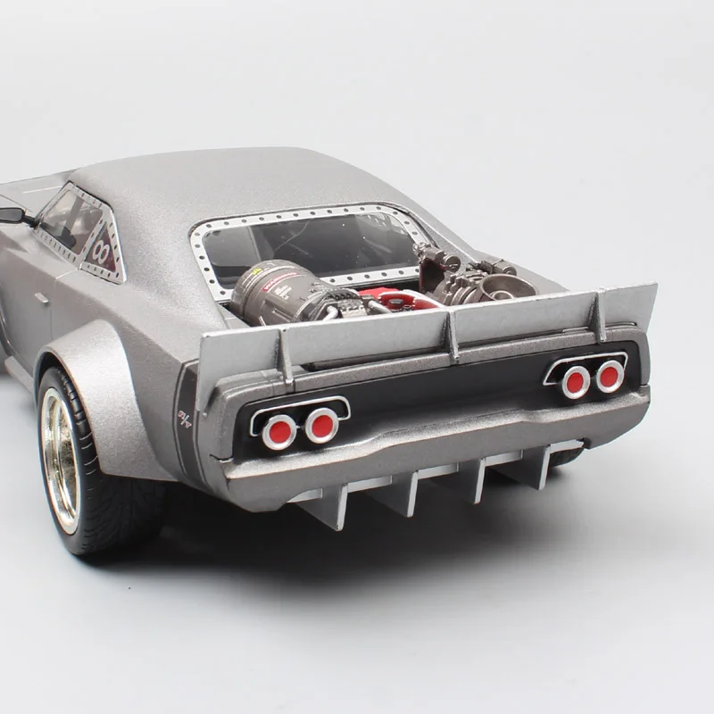 1/24 Jada classic dom's Dodge charger ice f8 фильм миниатюрные Diecasts& Toy транспортные средства металлические модели автомобилей весы игрушки для коллектора