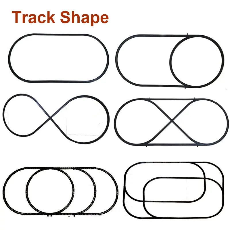 New Children's Railway Model Train Set Modern Electric Train Toy For Children RC Trains For Kids Gift DIY Track Trains Rails Kid