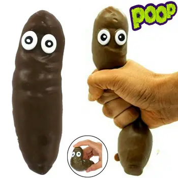 

Relax toys squishy squishies soft Novelty Squeeze Turd Stretchy Poo Stress Relief Squeeze Hand Toy Prank Poop Toy