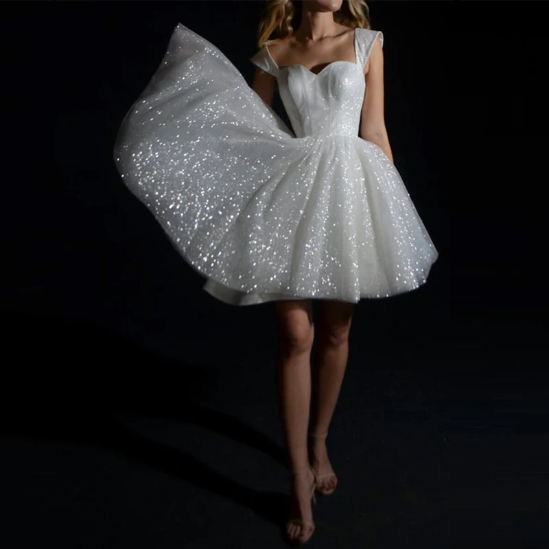 

Белое платье для встречи выпускников, женское ТРАПЕЦИЕВИДНОЕ официальное платье, Элегантное коктейльное платье для вечеринки, модель Dreaaes 2021 года