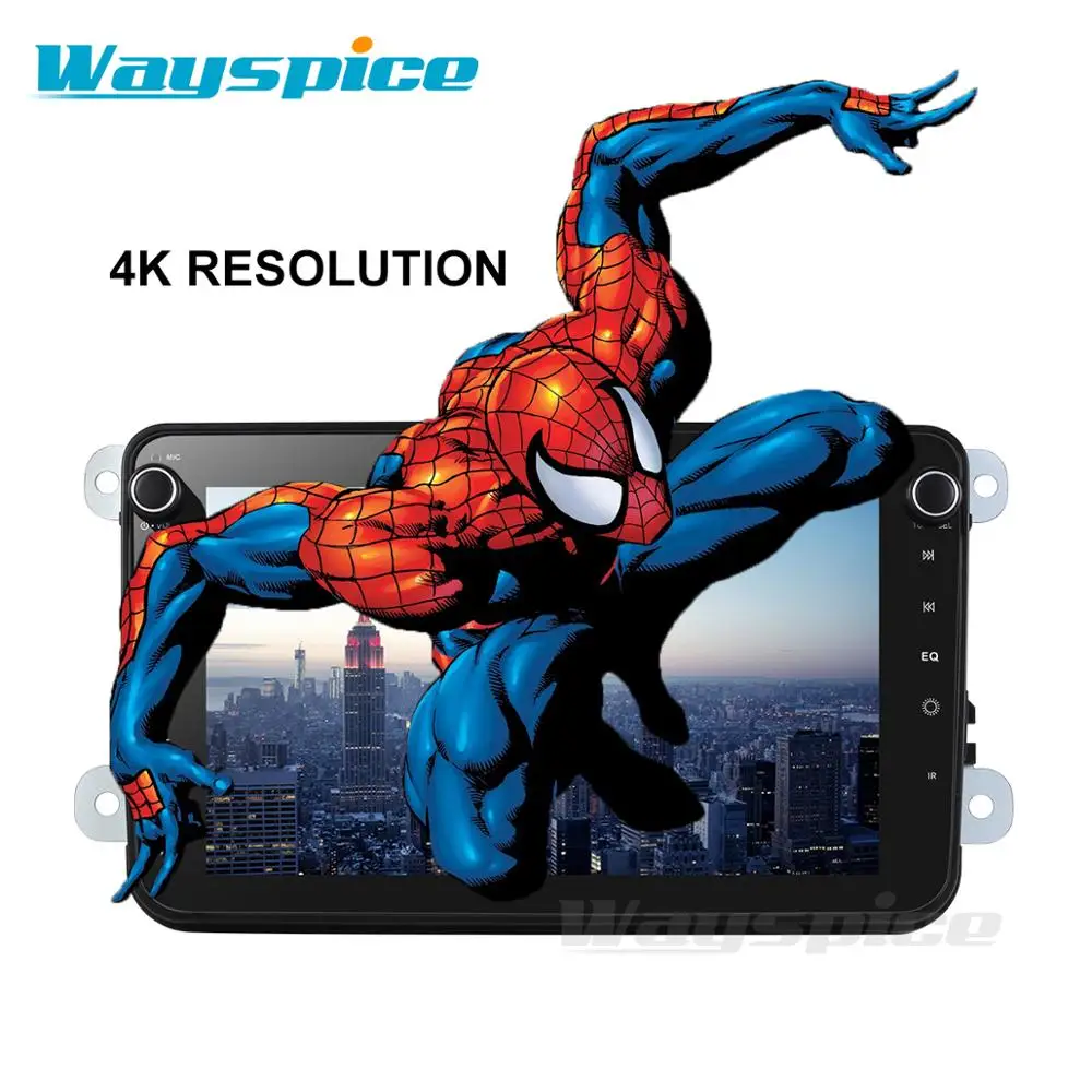 Автомобильный dvd gps навигатор для skoda для volkswagen golf polo tiguan passat 2 din gps плеер стерео android 9,0 PX6