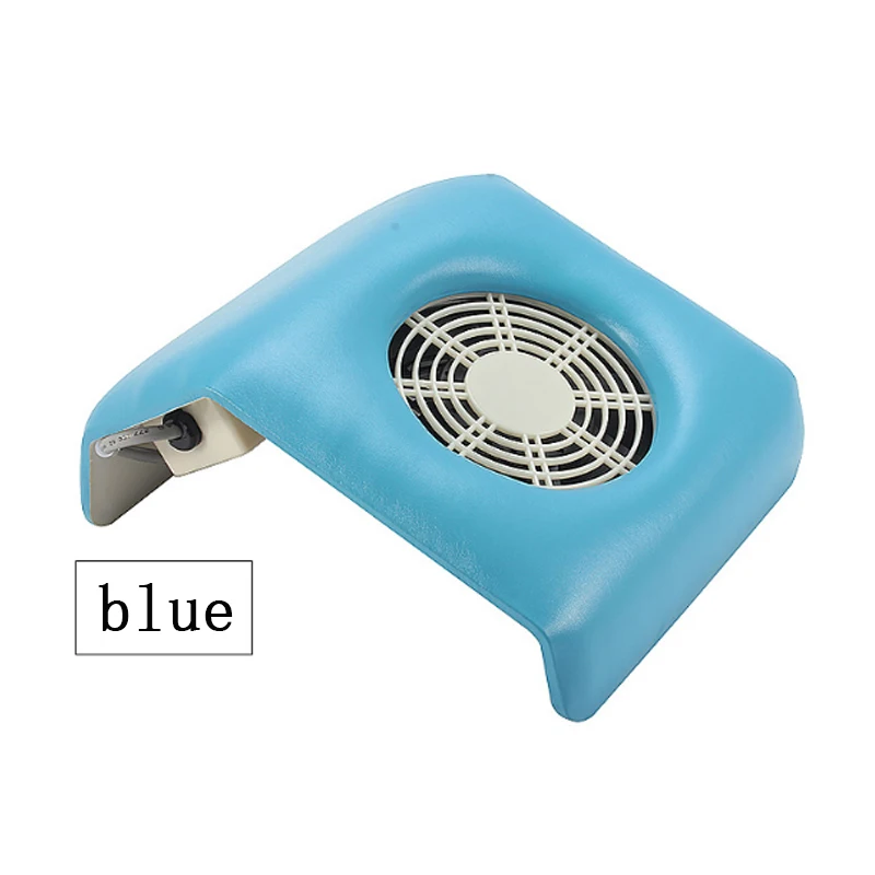 GC-13-05-blue Профессиональный пылесборник 36 Вт пылесборник для ногтей с машинным вентилятором для чистки ногтей розовый белый инструмент для маникюра - Цвет: GC-13-05-blue