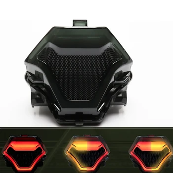 

Rear Tail Light LED Turn Signal Brake Red for Fit for YAMAHA Y15ZR LC150 MT07 MT25 R25 R32015-2017
