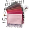 Women Solid Soft Cashmere Scarf Women's Accessories Accessories