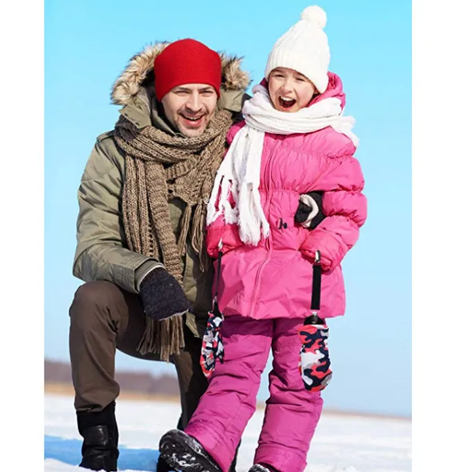 Зимние Детские зажимы для варежек, эластичные перчатки из нержавеющей стали, шапки, кепки, зажимы для малышей, детей, младенцев и взрослых