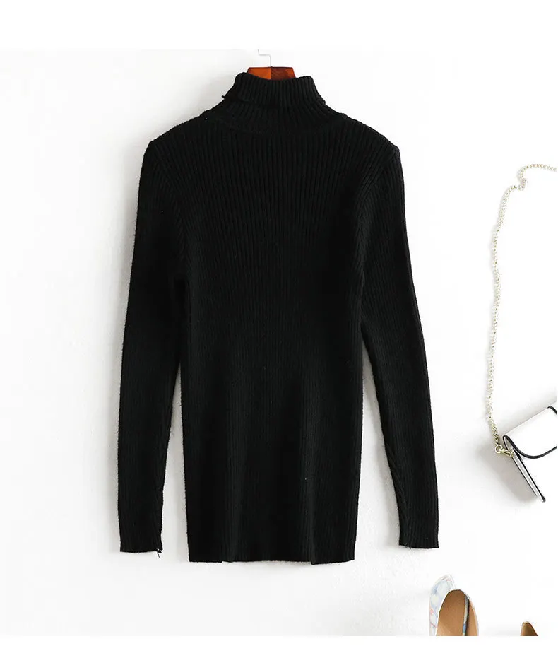 Lan Mu Square Chubby Sister Size Slimming Large Size Dress Autumn And Winter Strapped Dress Sweater Two-Piece Set Slimming