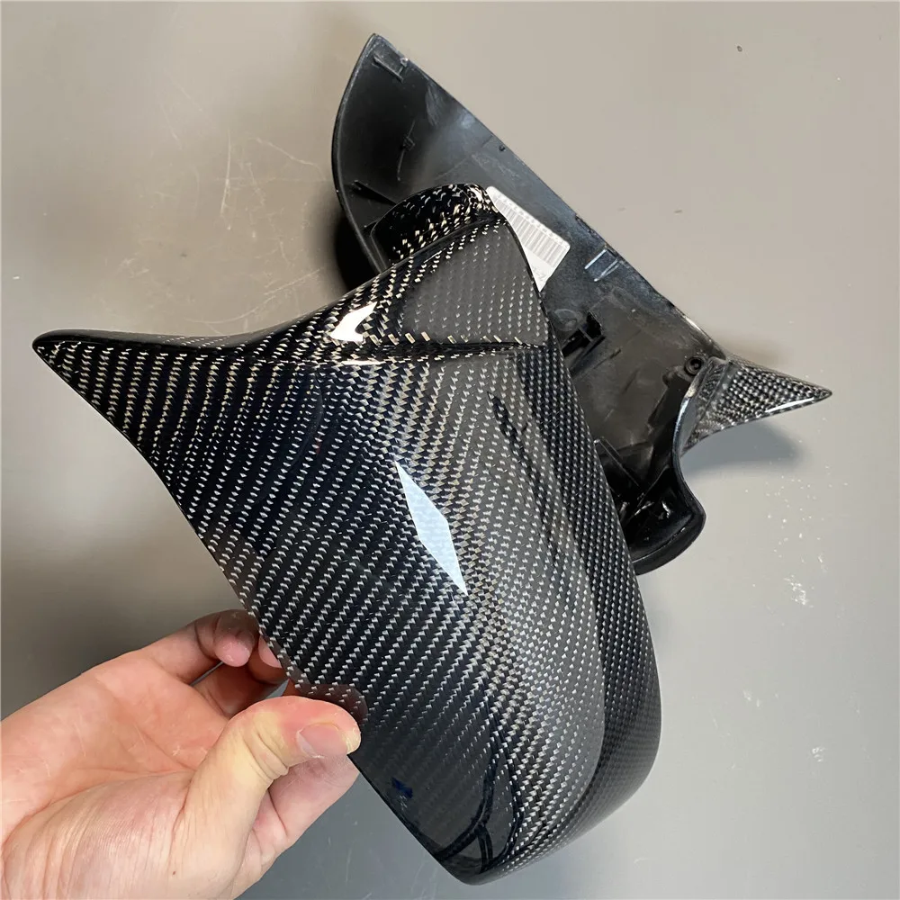 Для BMW E60 E61 F07 F10 F11 E63 E64 F06 F12 F13 F01 F02 F03 F04 Крышка для зеркала из углеродного волокна